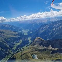 Flugwegposition um 11:38:04: Aufgenommen in der Nähe von Gemeinde Matrei in Osttirol, Österreich in 3314 Meter